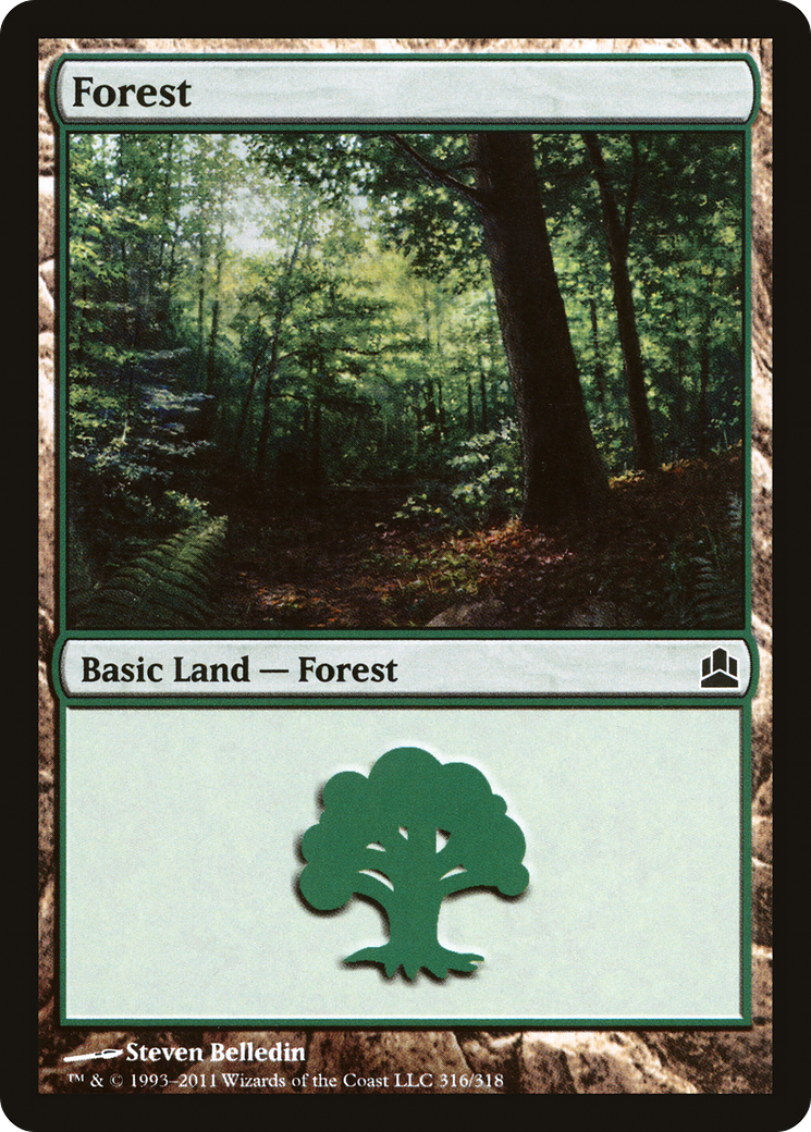 Image of Forest (316) [Commander 2011]