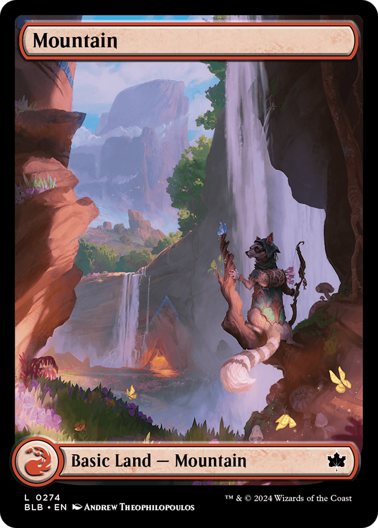 Image of Mountain (0274) [Bloomburrow]