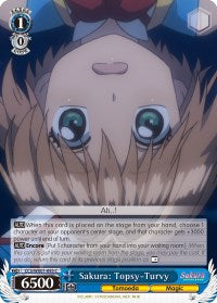 Image of Sakura: Topsy-Turvy (CCS/WX01-093 C) [Cardcaptor Sakura: Clear Card]