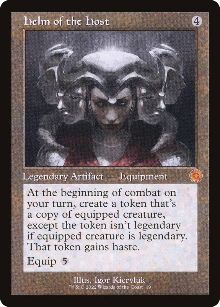 Image of Helm of the Host (Retro) [The Brothers' War Retro Artifacts]