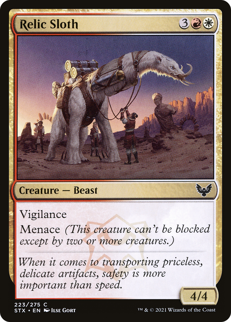 Image of Relic Sloth [Strixhaven: School of Mages]