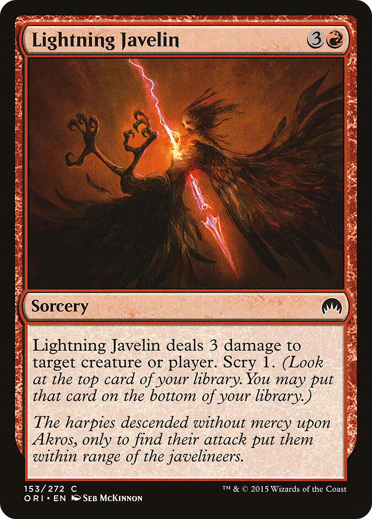 Image of Lightning Javelin [Magic Origins]
