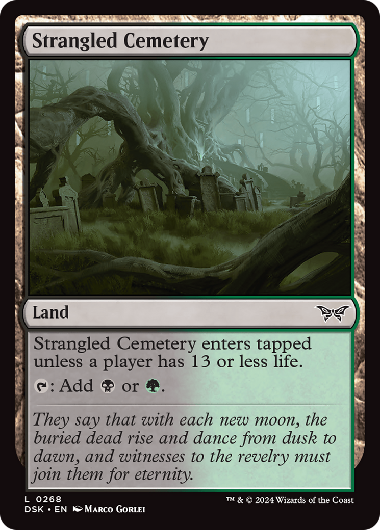 Image of Strangled Cemetery [Duskmourn: House of Horror]