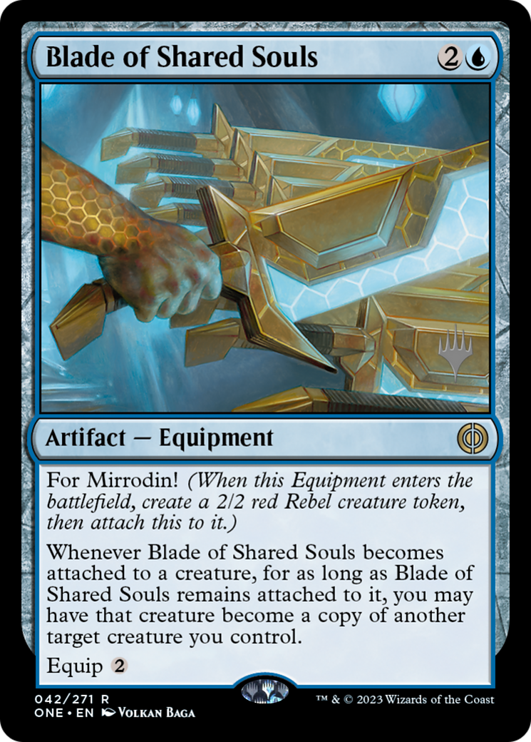 Image of Blade of Shared Souls (Promo Pack) [Phyrexia: All Will Be One Promos]