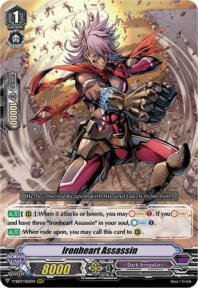 Image of Ironheart Assassin (V-SS07/052EN) [Clan Selection Plus Vol.1]