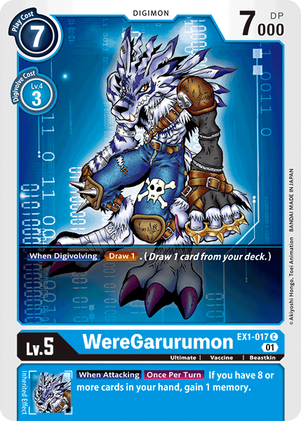 Image of WereGarurumon [EX1-017] [Classic Collection]