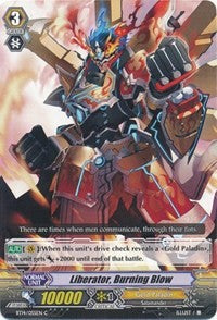 Image of Liberator, Burning Blow (BT14/055EN) [Brilliant Strike]