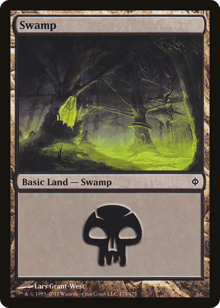 Image of Swamp (171) [New Phyrexia]
