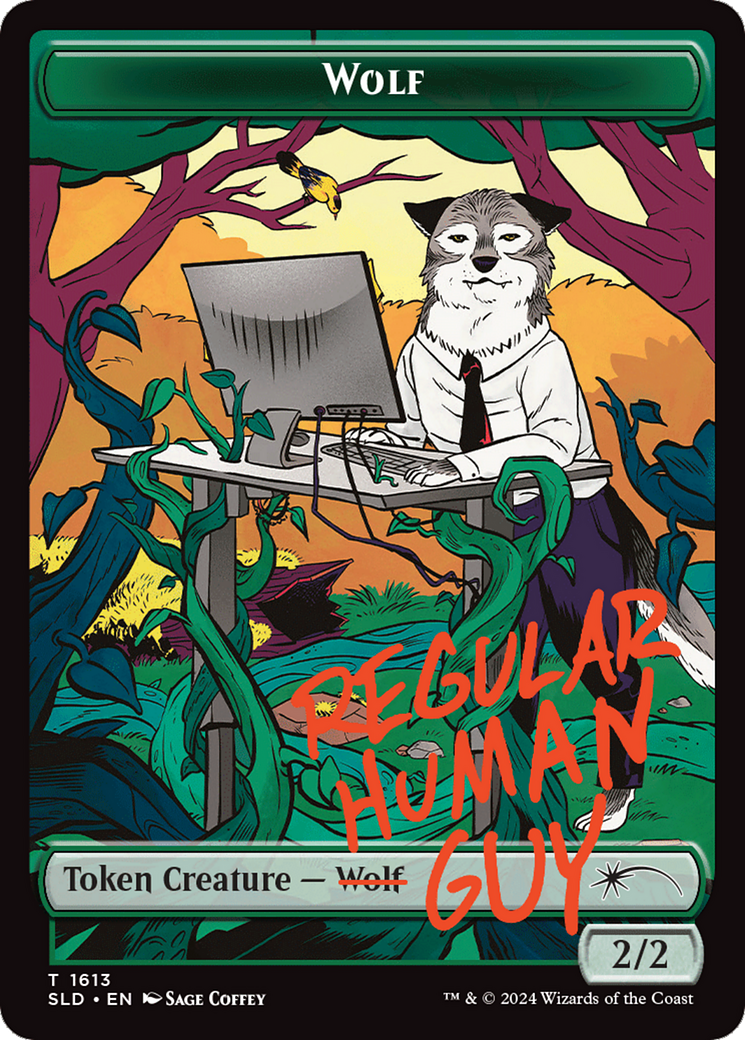 Image of Wolf Token [Secret Lair Drop Series]