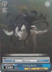 Image of Diving Kirito (SAO/SE23-E26 C) [Sword Art Online II]