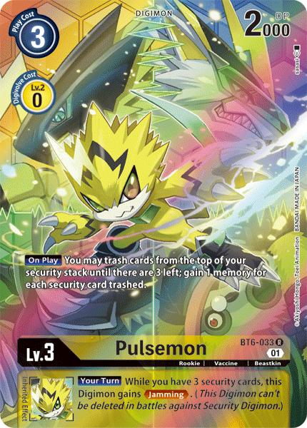 Image of Pulsemon [BT6-033] (Alternate Art) [Double Diamond]