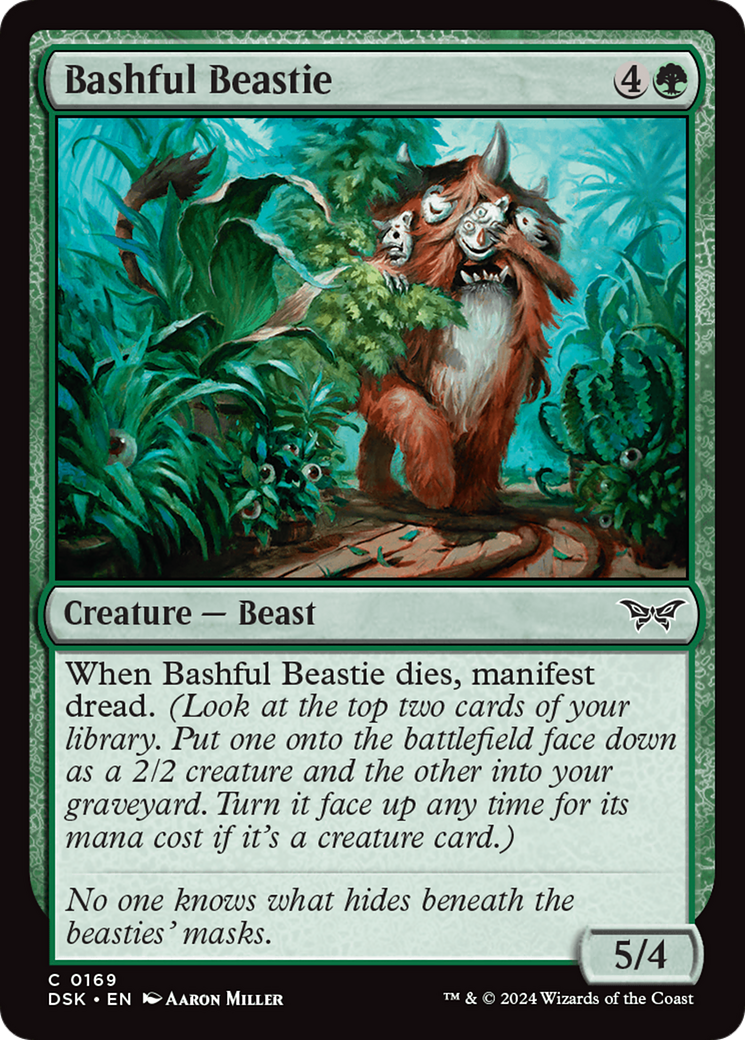 Image of Bashful Beastie [Duskmourn: House of Horror]