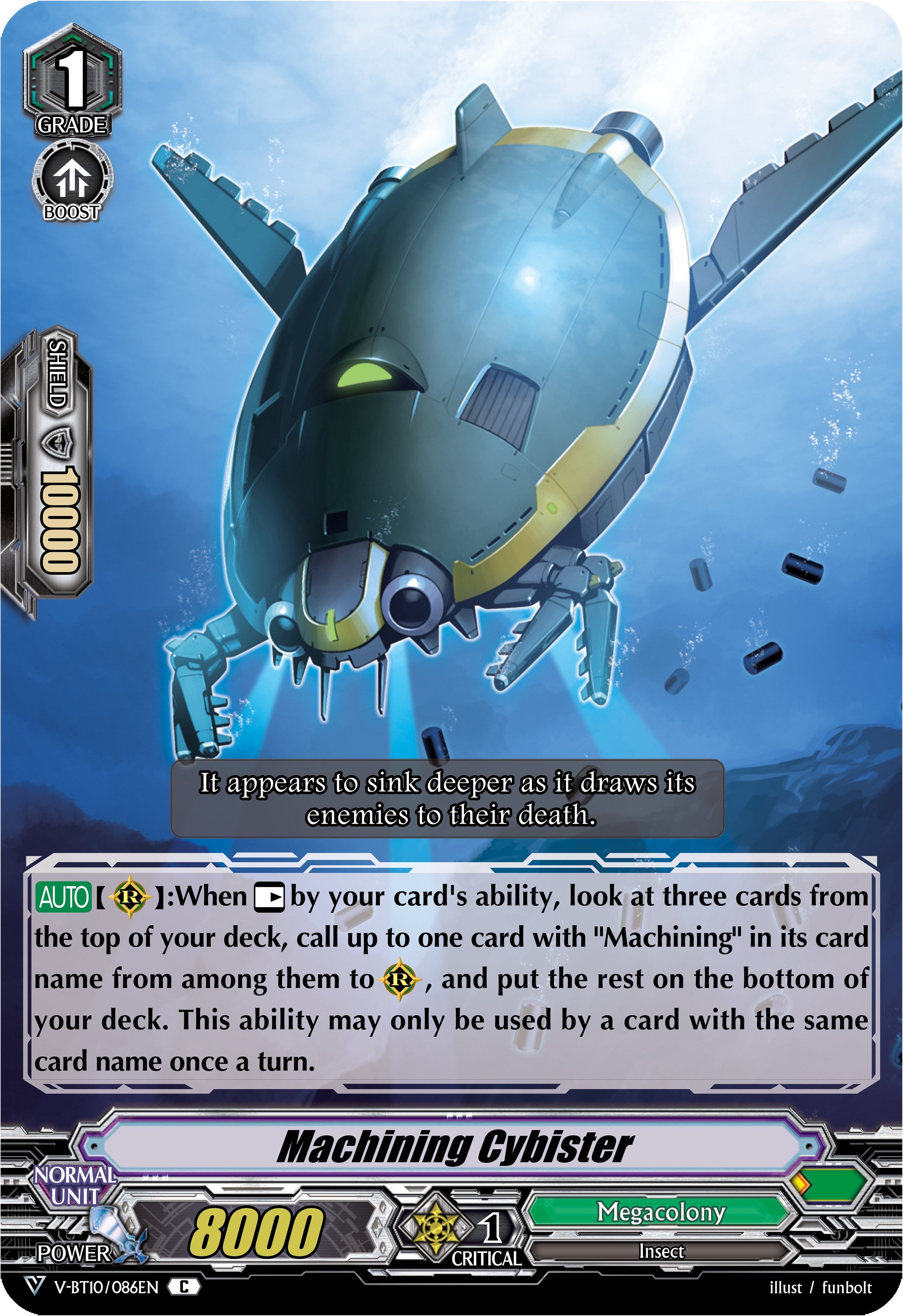 Image of Machining Cybister (V-BT10/086EN) [Phantom Dragon Aeon]