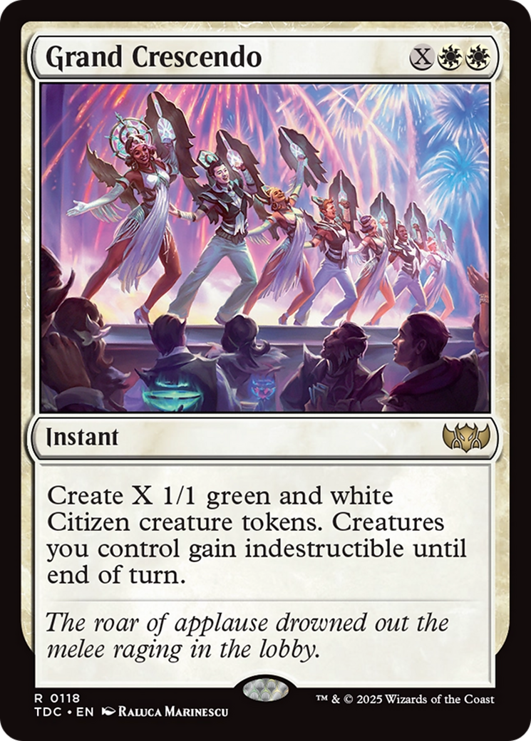 Image of Grand Crescendo [Tarkir: Dragonstorm Commander]