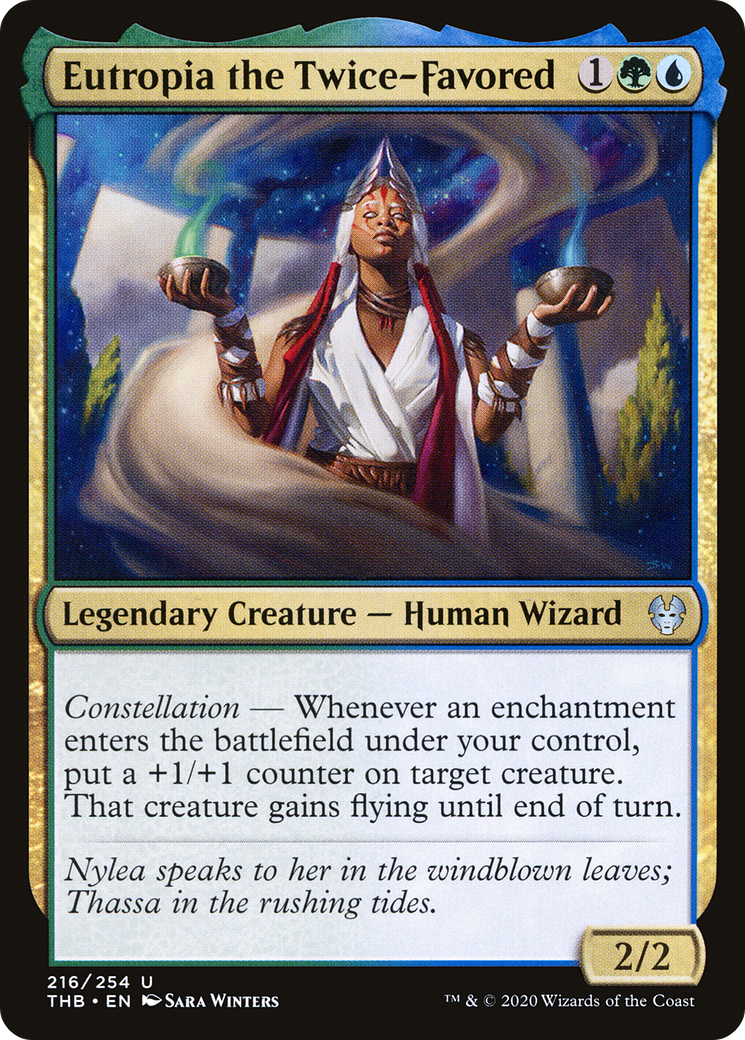 Image of Eutropia the Twice-Favored [Theros Beyond Death]