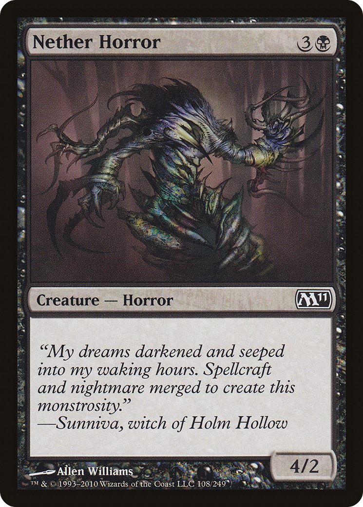 Image of Nether Horror [Magic 2011]