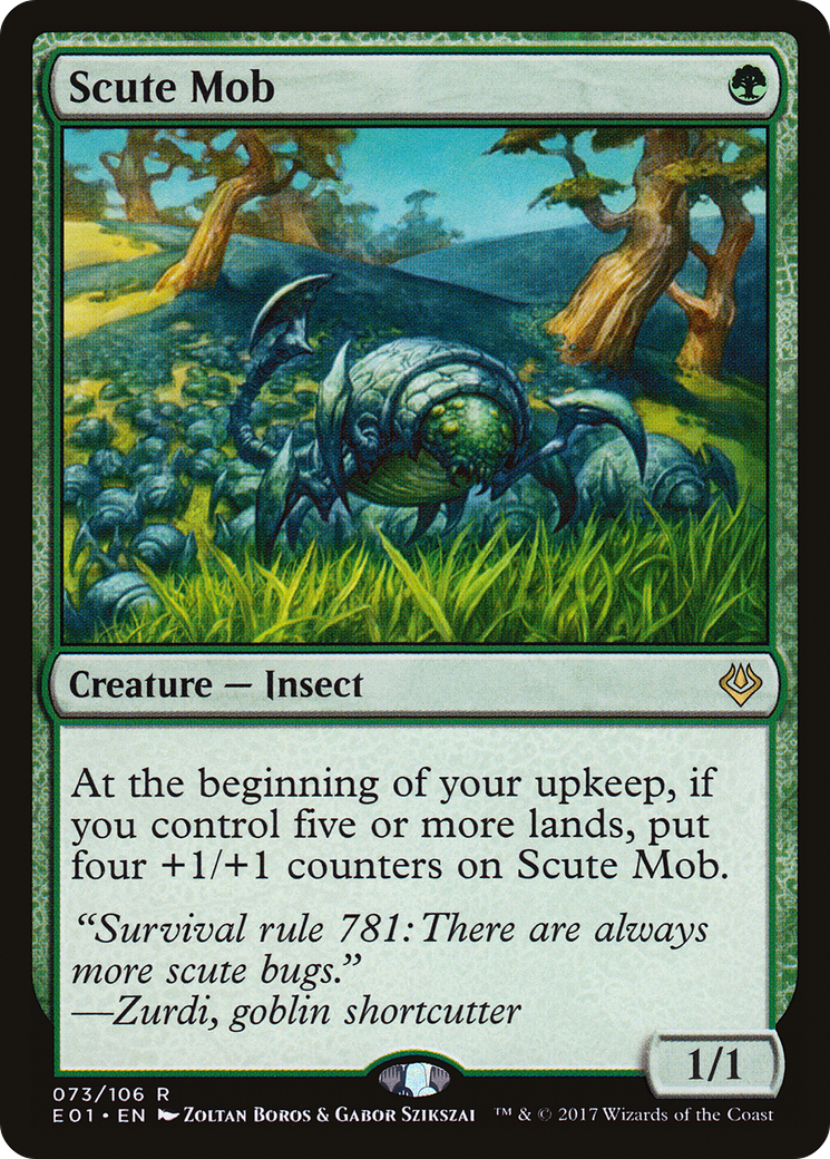Image of Scute Mob [Archenemy: Nicol Bolas]