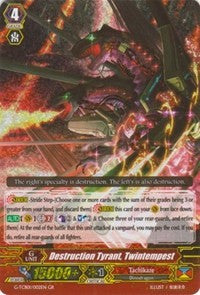 Image of Destruction Tyrant, Twintempest (G-TCB01/002EN) [The RECKLESS RAMPAGE]