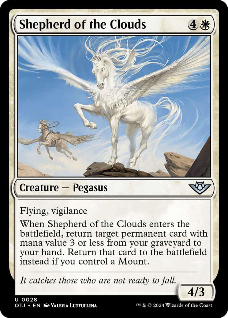 Image of Shepherd of the Clouds [Outlaws of Thunder Junction]