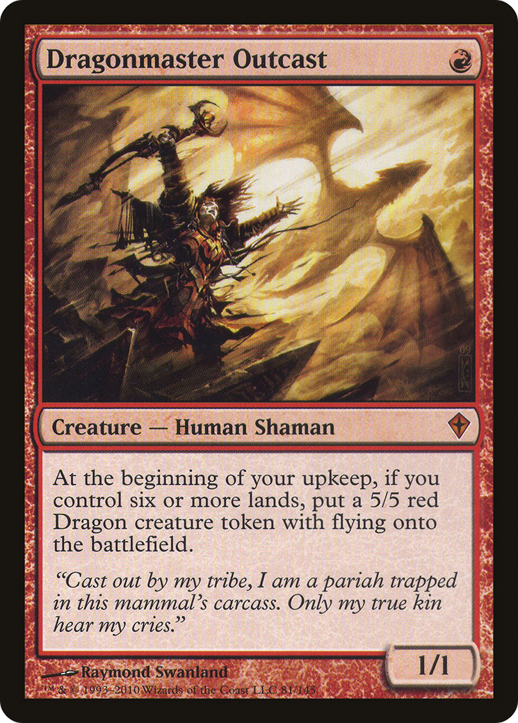 Image of Dragonmaster Outcast [Worldwake]