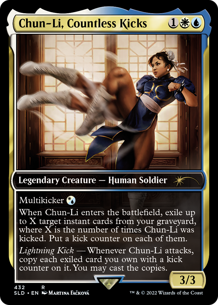 Image of Chun-Li, Countless Kicks [Secret Lair Drop Series]