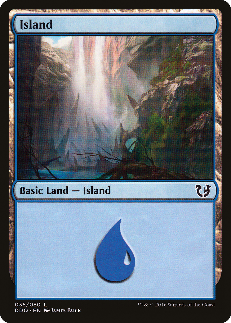Image of Island (35) [Duel Decks: Blessed vs. Cursed]