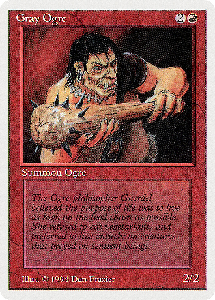Image of Gray Ogre [Summer Magic / Edgar]