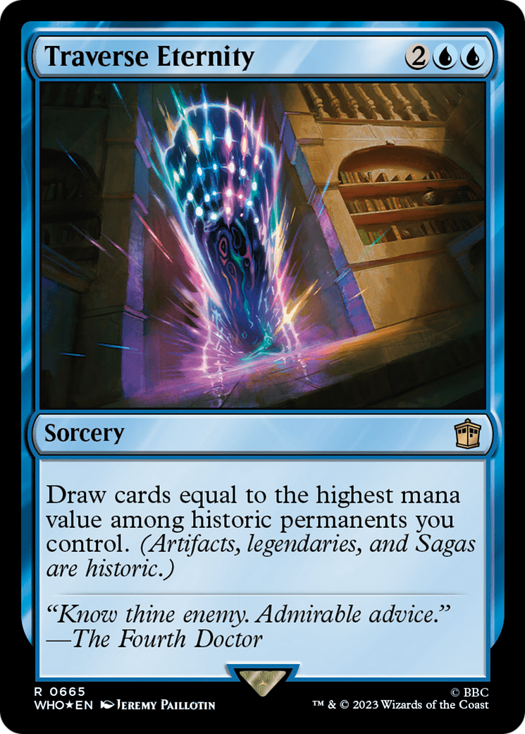 Image of Traverse Eternity (Surge Foil) [Doctor Who]