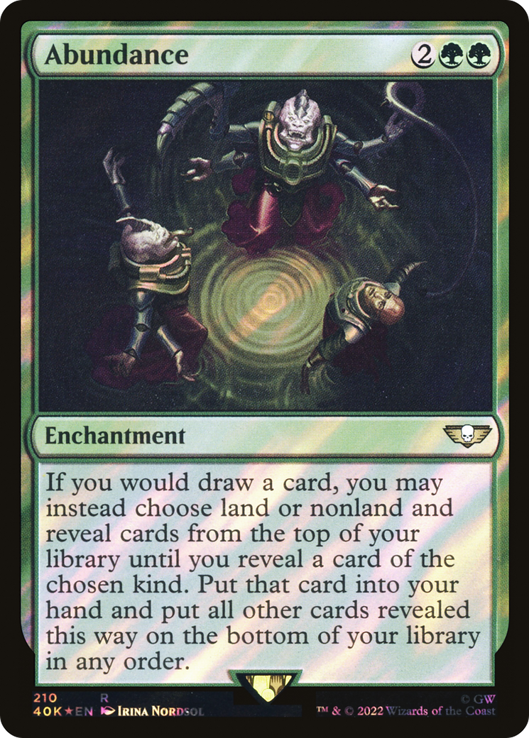Image of Abundance (Surge Foil) [Warhammer 40,000]