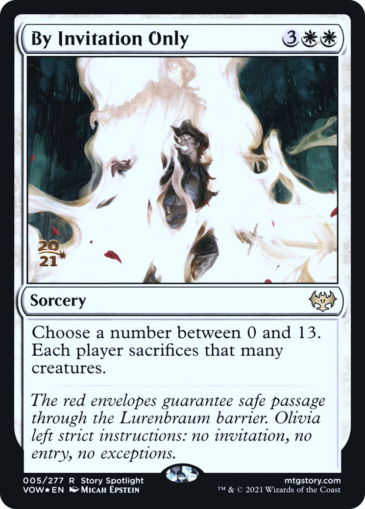 Image of By Invitation Only [Innistrad: Crimson Vow Prerelease Promos]