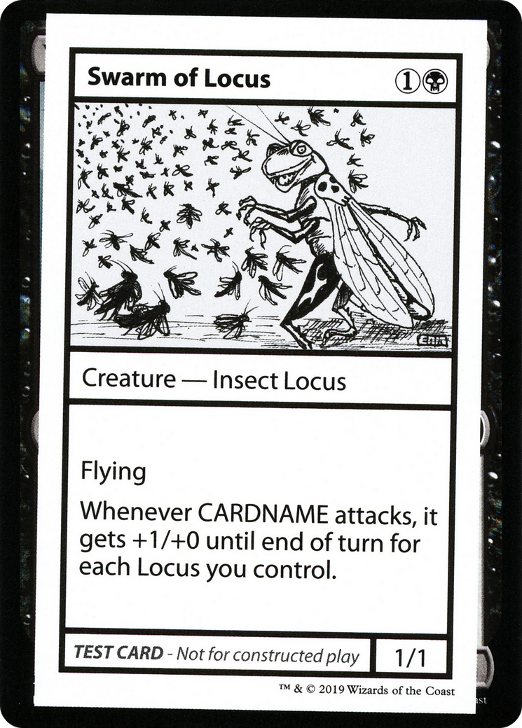 Image of Swarm of Locus (2021 Edition) [Mystery Booster Playtest Cards]