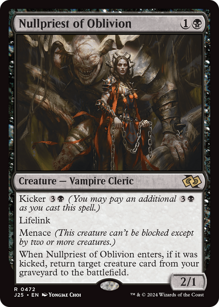 Image of Nullpriest of Oblivion [Foundations Jumpstart]