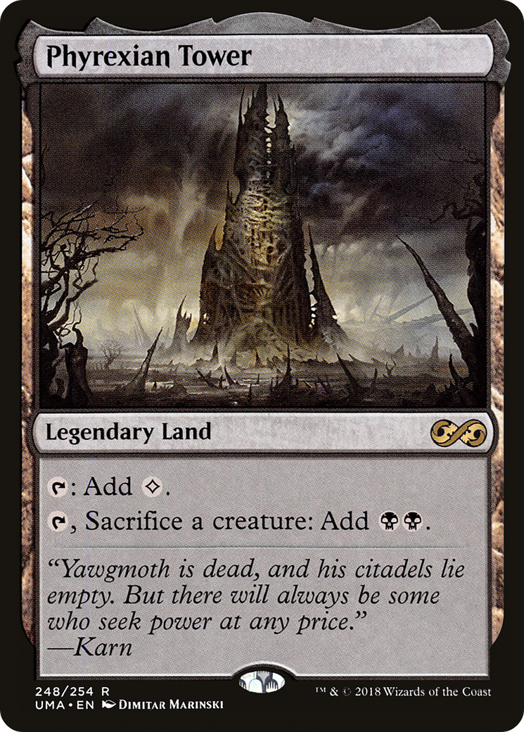 Image of Phyrexian Tower [Ultimate Masters]