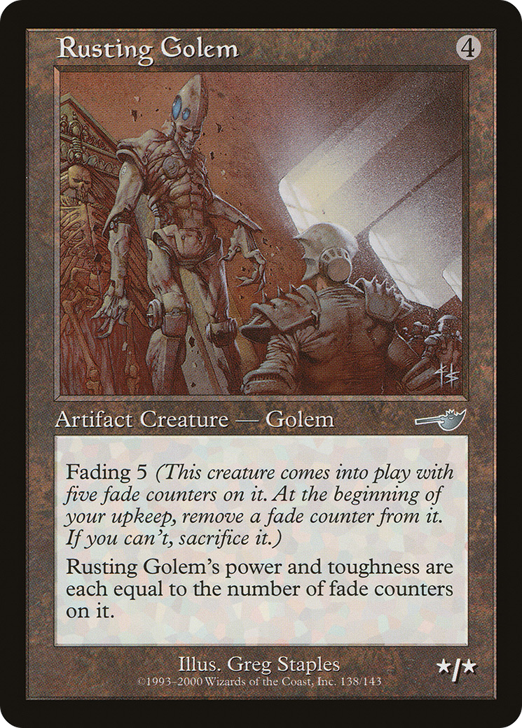 Image of Rusting Golem [Nemesis]