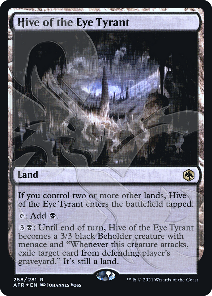 Image of Hive of the Eye Tyrant (Ampersand Promo) [Dungeons & Dragons: Adventures in the Forgotten Realms Promos]