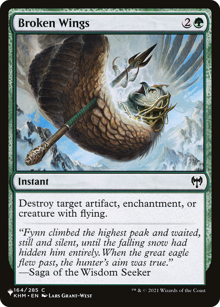 Image of Broken Wings [The List]