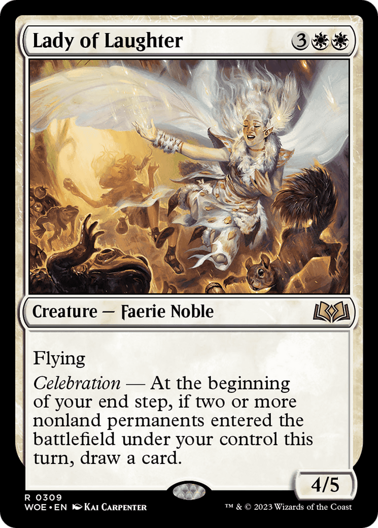 Image of Lady of Laughter [Wilds of Eldraine]
