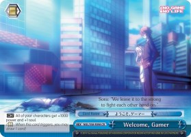 Image of Welcome, Gamer (NGL/S58-E098 CR) [No Game No Life]