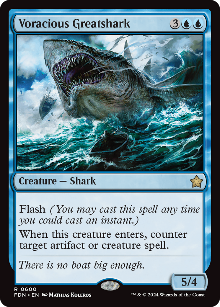 Image of Voracious Greatshark [Foundations]