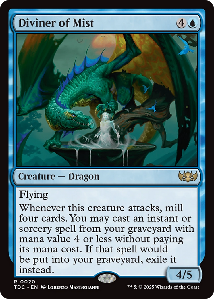 Image of Diviner of Mist [Tarkir: Dragonstorm Commander]