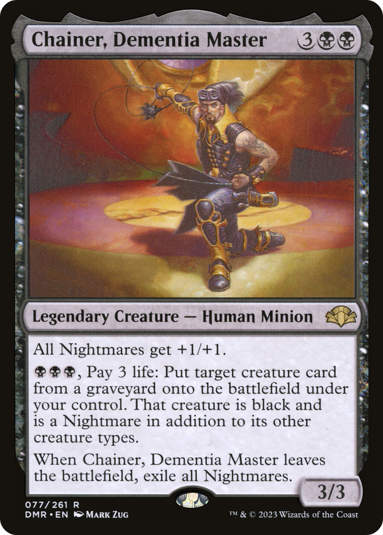 Image of Chainer, Dementia Master [Dominaria Remastered]