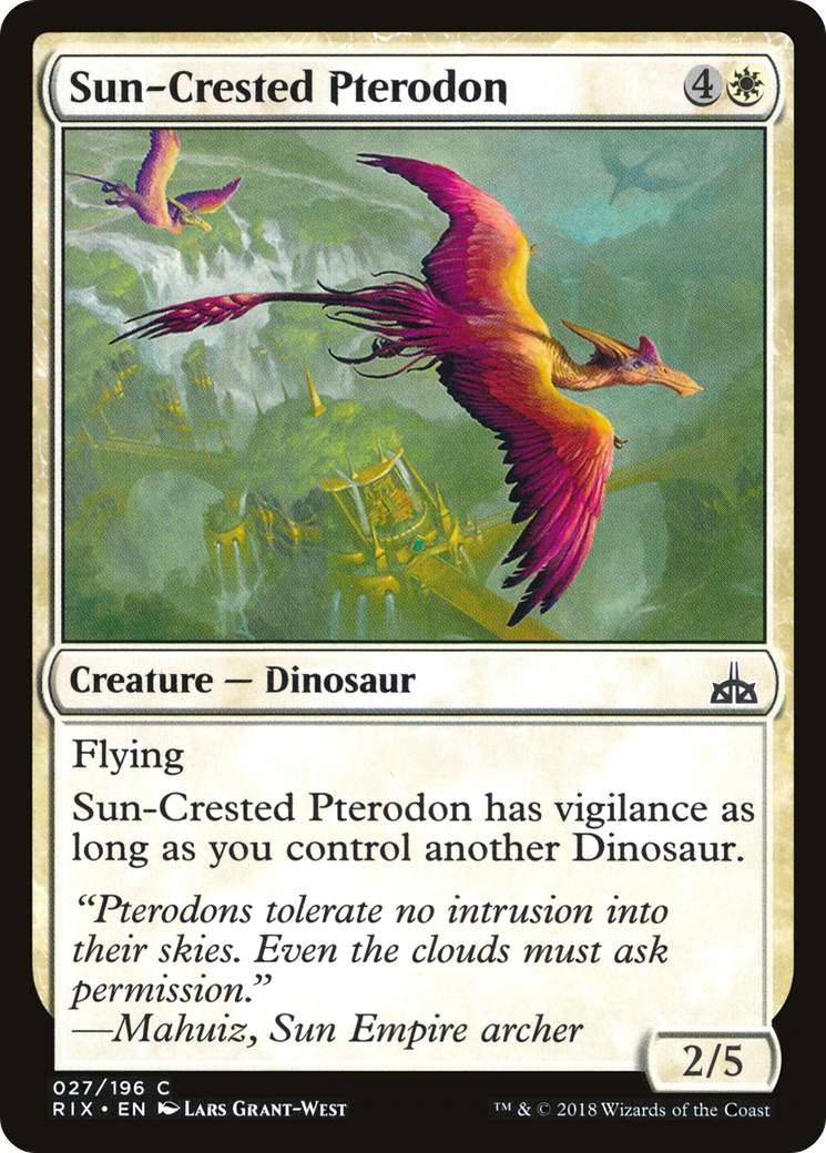 Image of Sun-Crested Pterodon [Rivals of Ixalan]