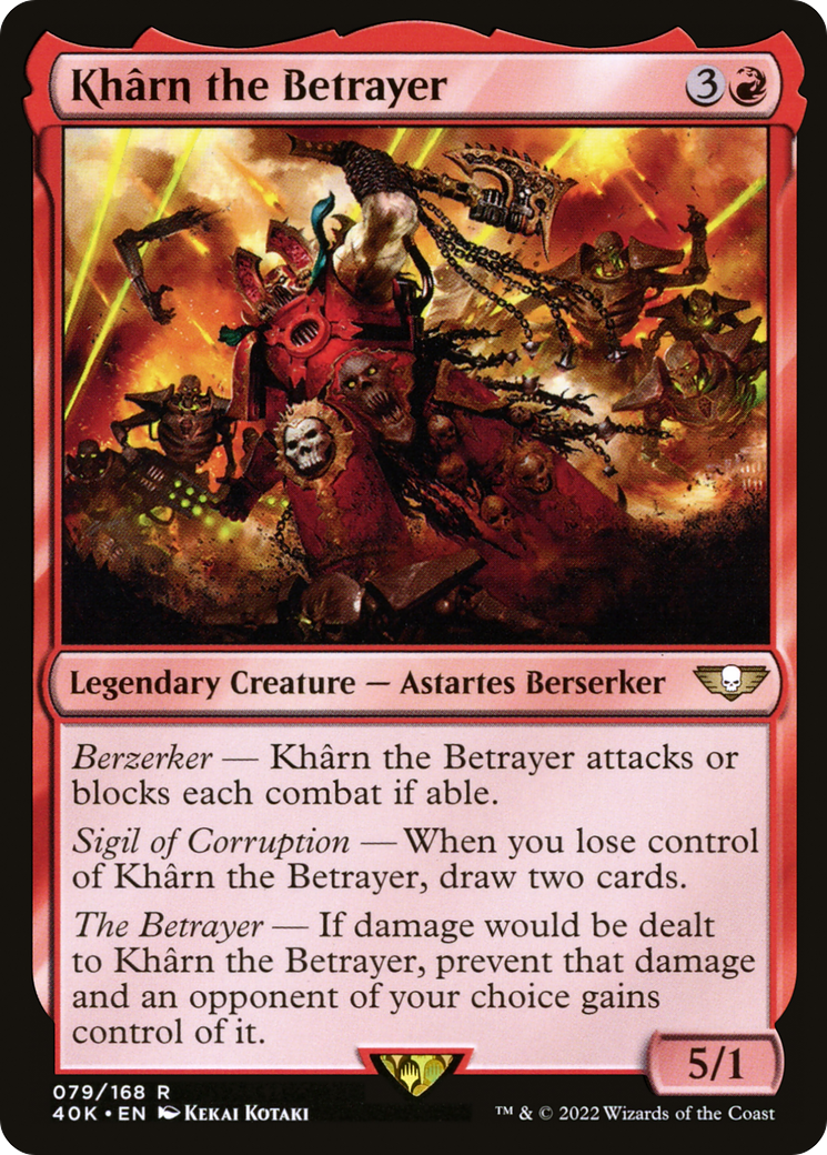 Image of Kharn the Betrayer [Warhammer 40,000]