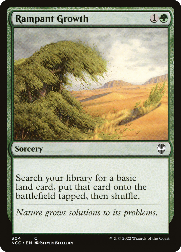 Image of Rampant Growth [Streets of New Capenna Commander]