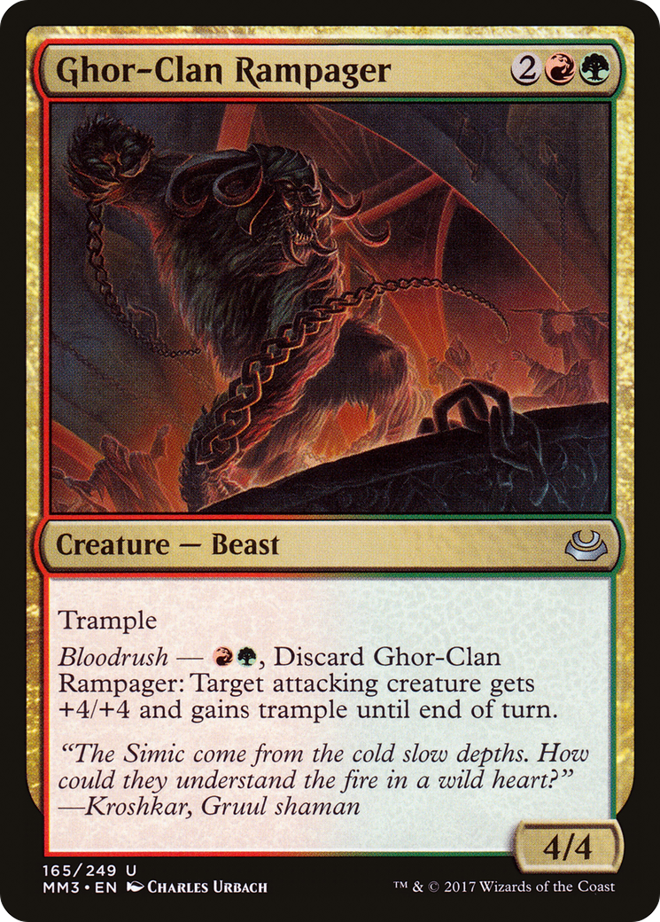 Image of Ghor-Clan Rampager [Modern Masters 2017]