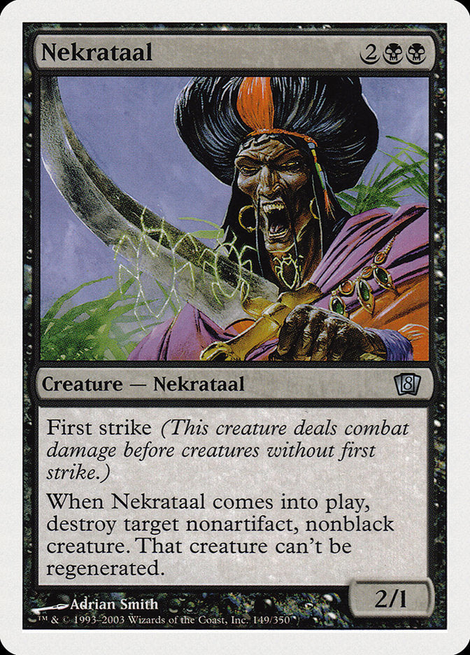 Image of Nekrataal (8th Edition) [Oversize Cards]
