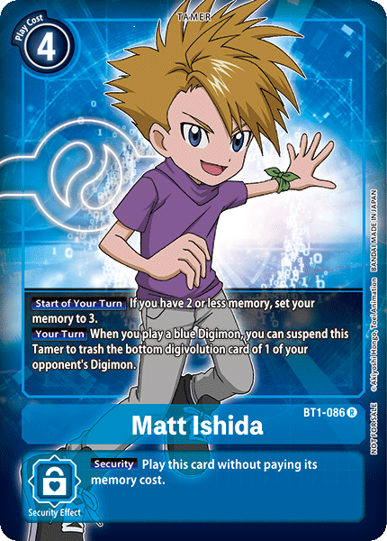 Image of Matt Ishida [BT1-086] (Buy-A-Box Promo) [Release Special Booster Ver.1.0 Promos]
