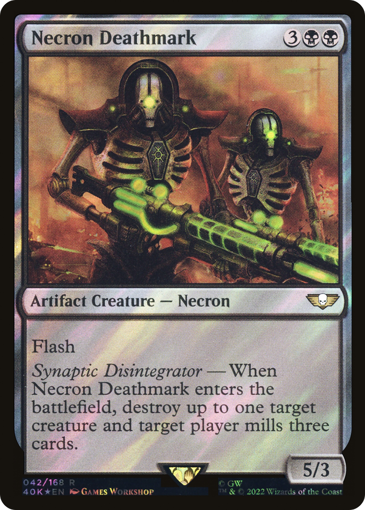 Image of Necron Deathmark (Surge Foil) [Warhammer 40,000]