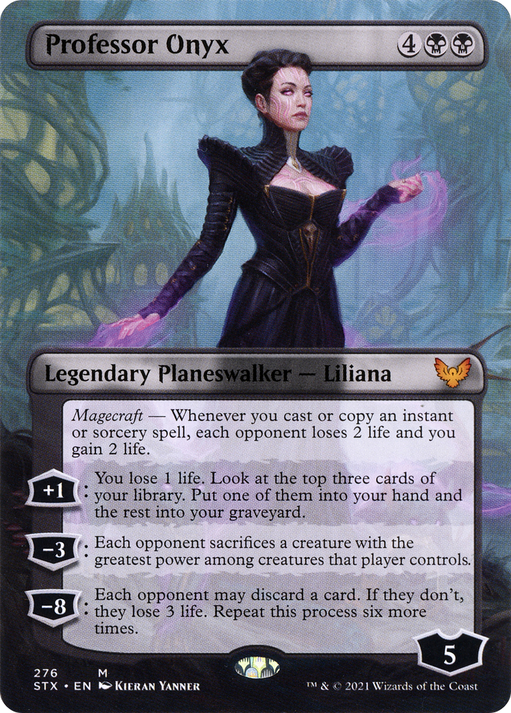 Image of Professor Onyx (Borderless) [Strixhaven: School of Mages]