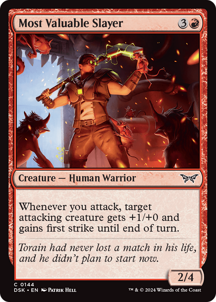 Image of Most Valuable Slayer [Duskmourn: House of Horror]